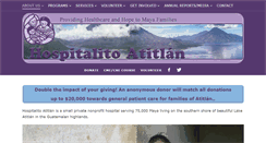 Desktop Screenshot of hospitalitoatitlan.org